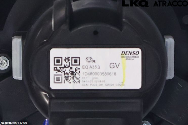 Toyota PROACE II 16- Värmefläkt