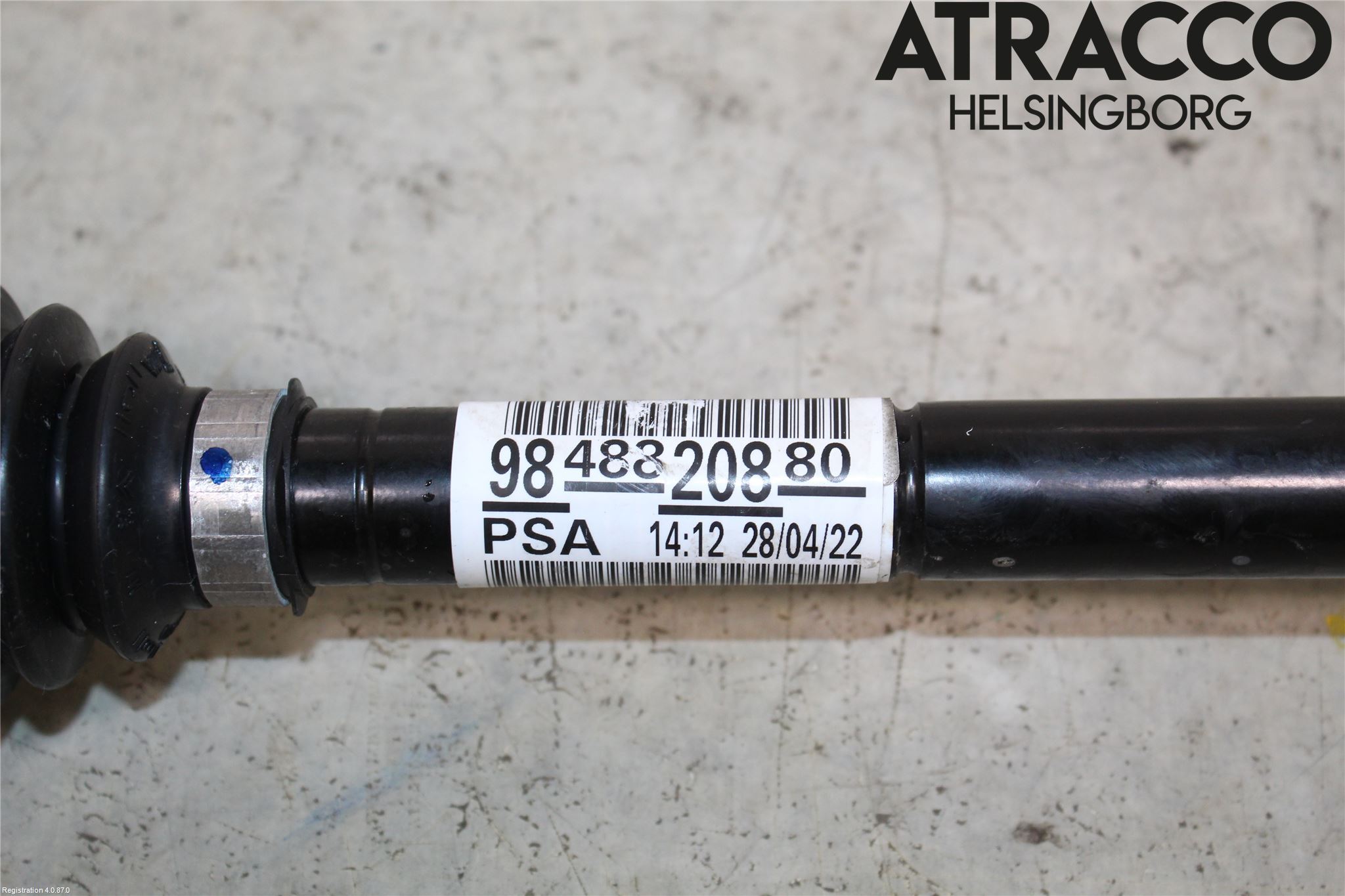 Peugeot 208/E-208 20- Drivaxel Fram Vänster