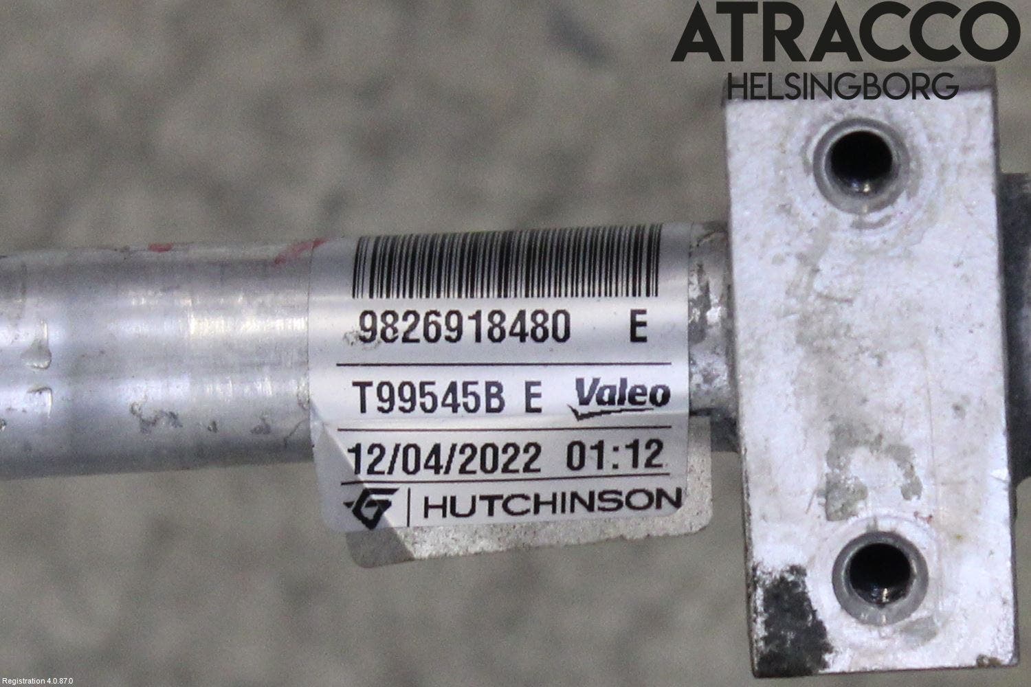 Peugeot 208/E-208 20- Ac Slang-Rör