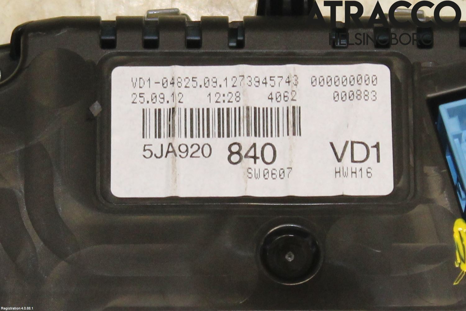 Skoda RAPID Instrument Komb