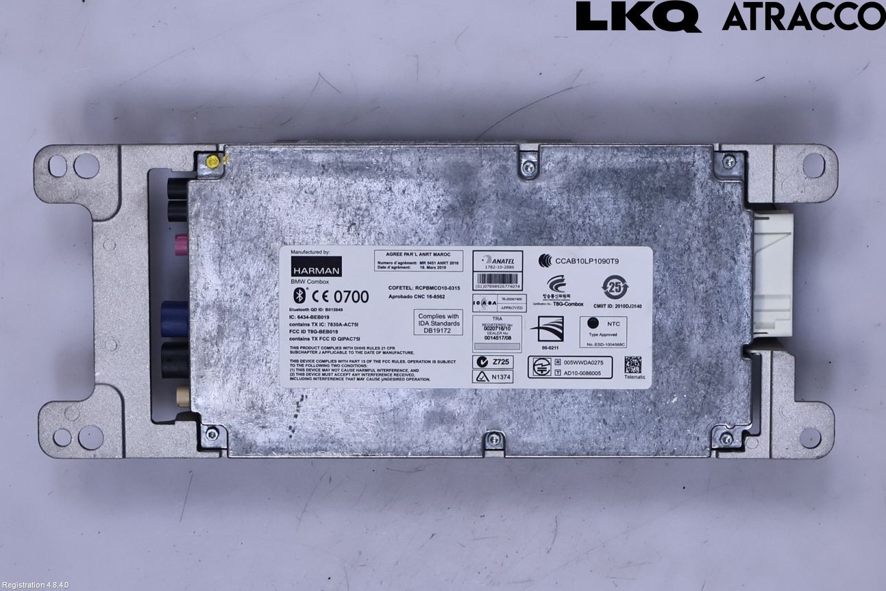 BMW 3 GT F34 13-19 Radio-Stereo Förstärkare