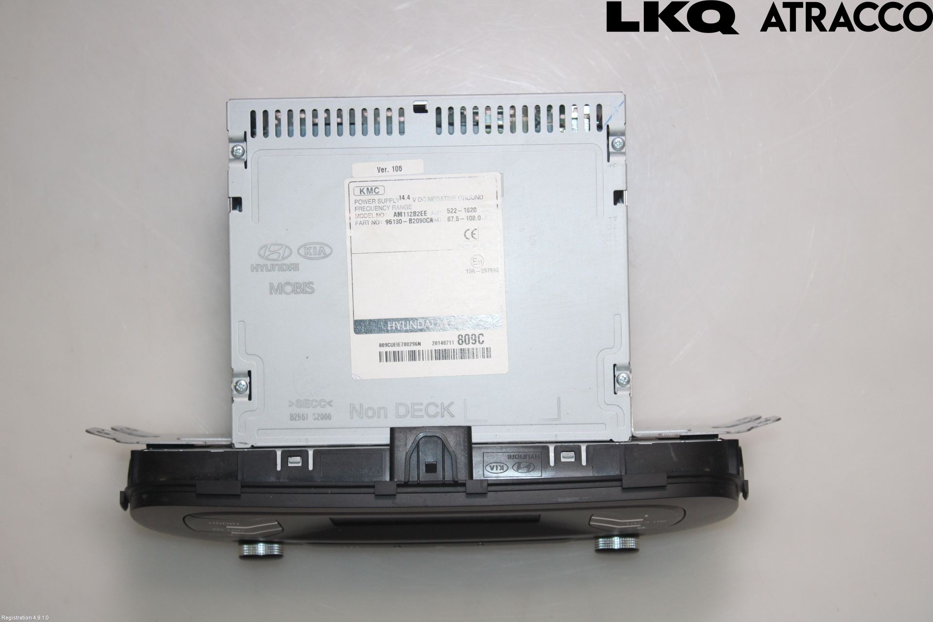 Kia SOUL 09- Cd Radio - Multimediapanel