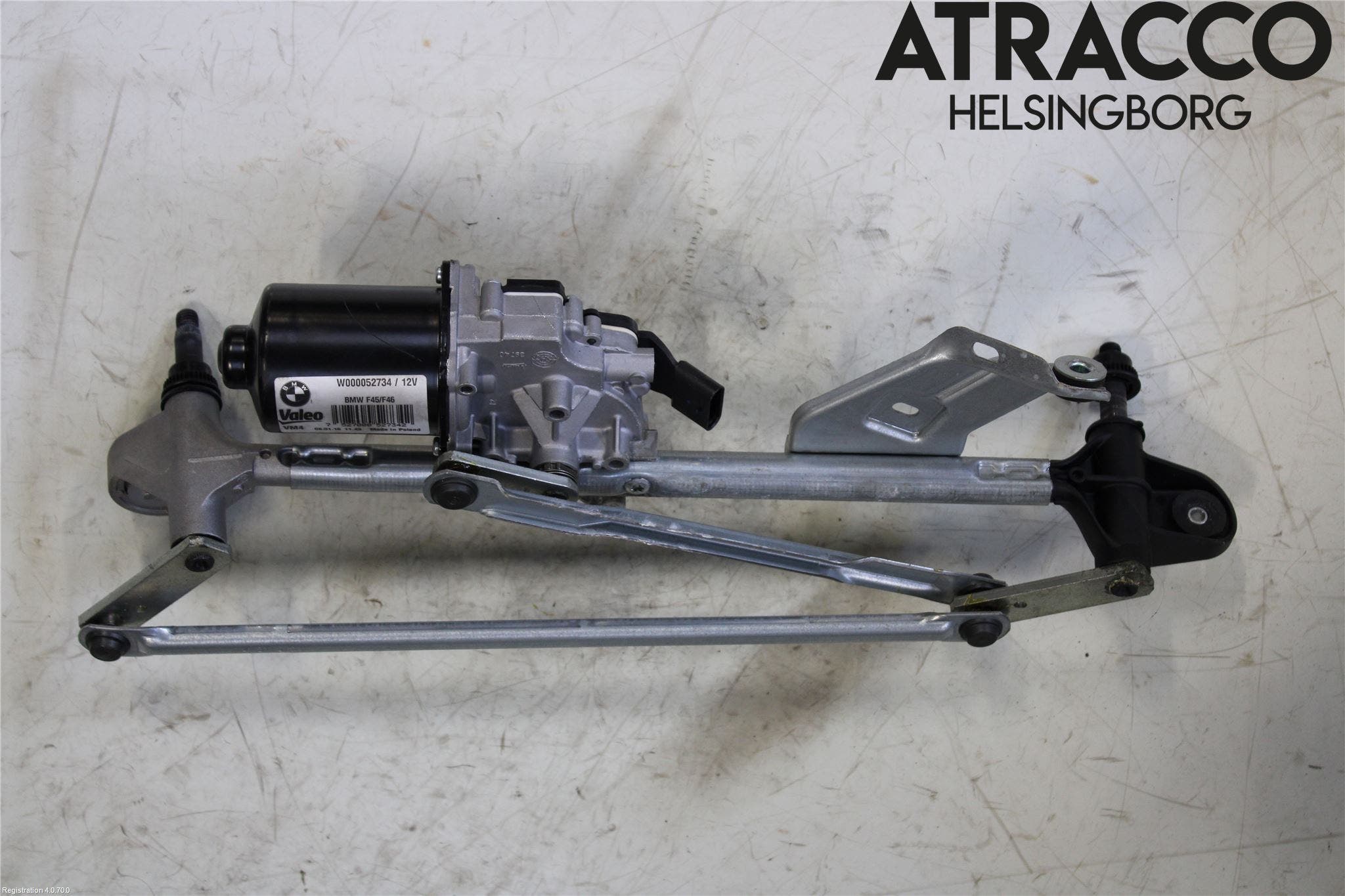 BMW 2 F45 Active Tourer 14-21 Torkarmekanism Vindruta