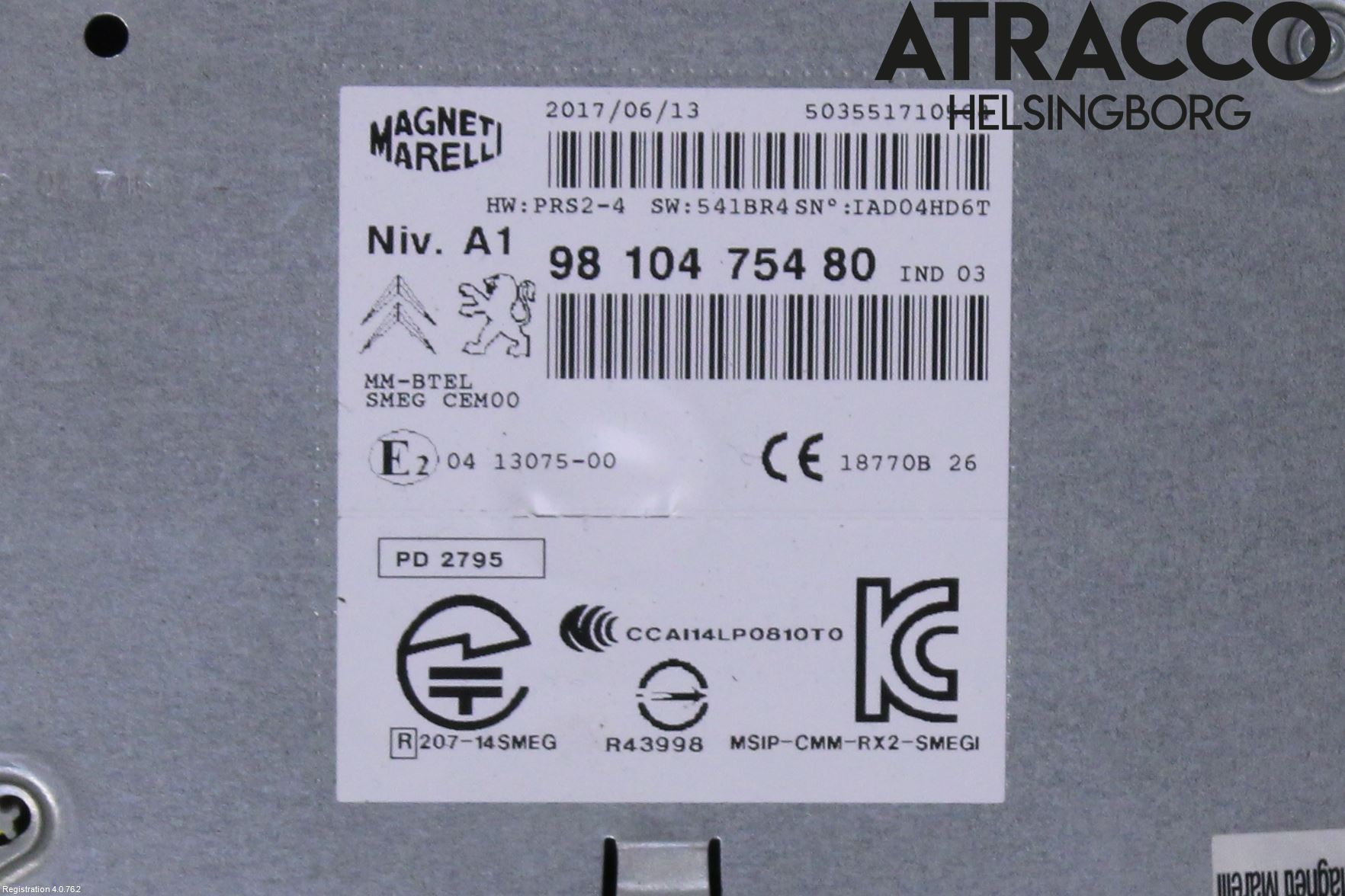 Peugeot 308 14-21 Radio