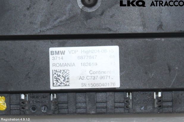 BMW 7 G11/G12 15-22 Styrenhet Fjädring