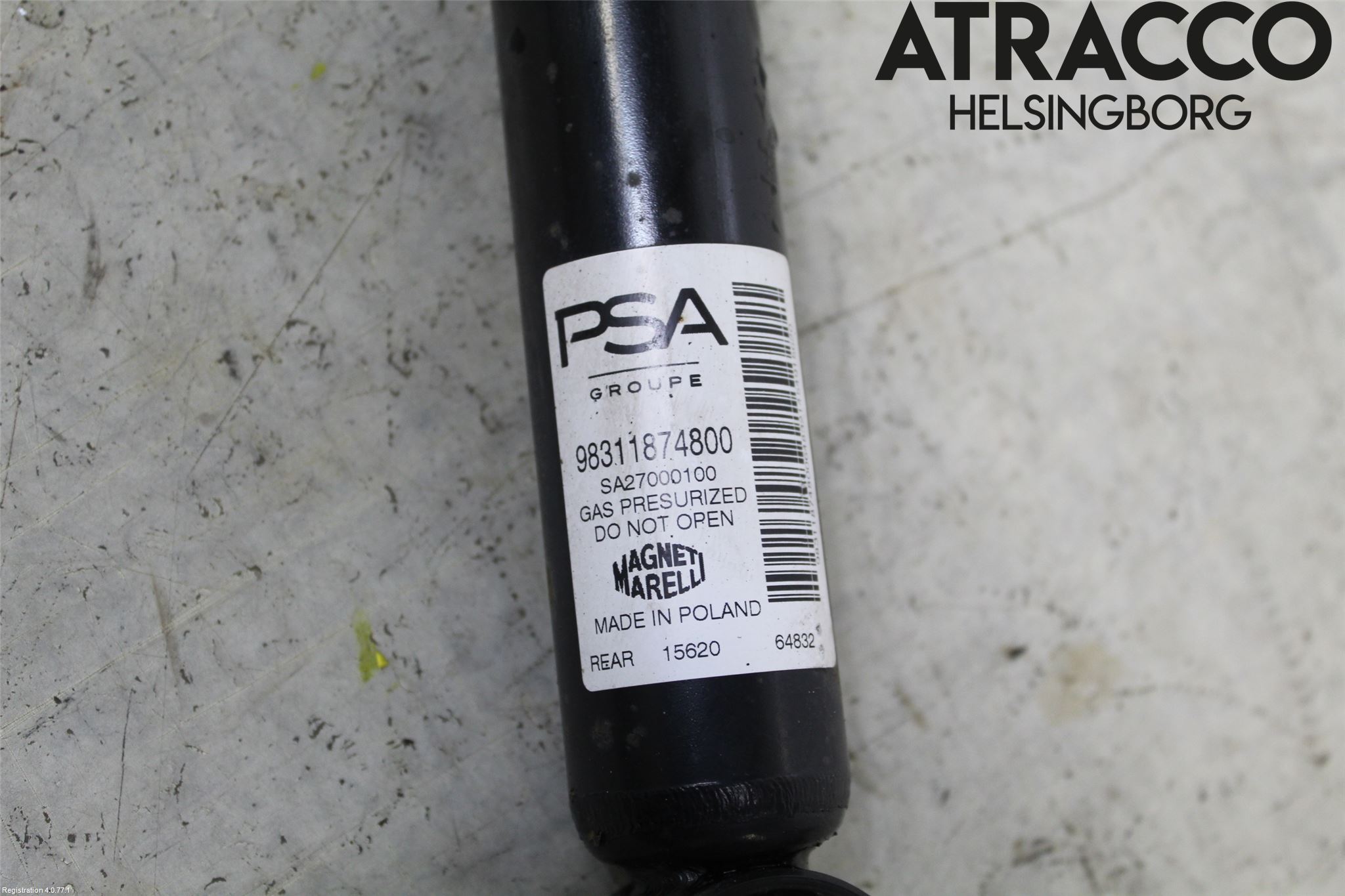 Peugeot 208/E-208 20- Stötdämpare Bak