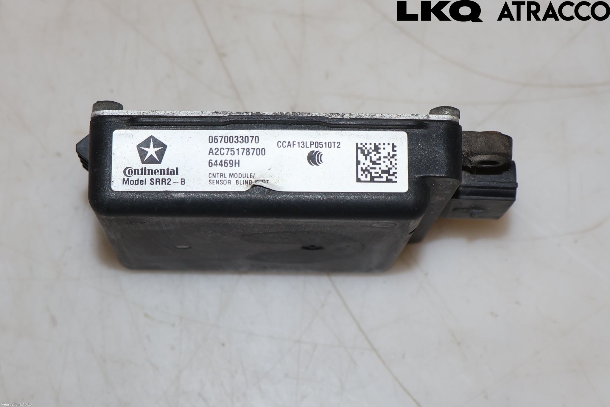 Maserati QUATTROPORTE Sensor Aktivt Kollisionsskydd
