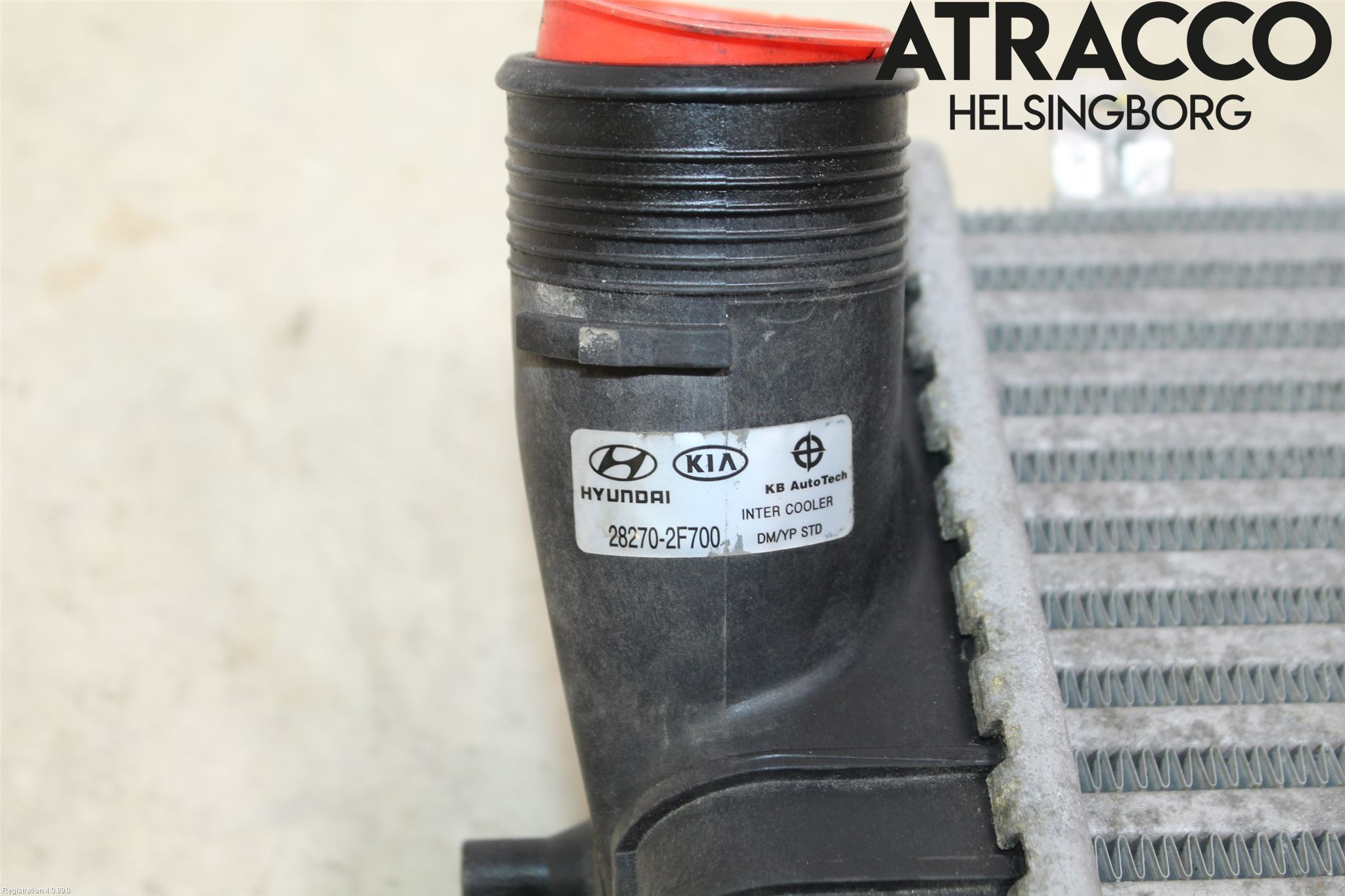 Hyundai SANTA FE 13-18 Laddluft-Intercooler Kyl