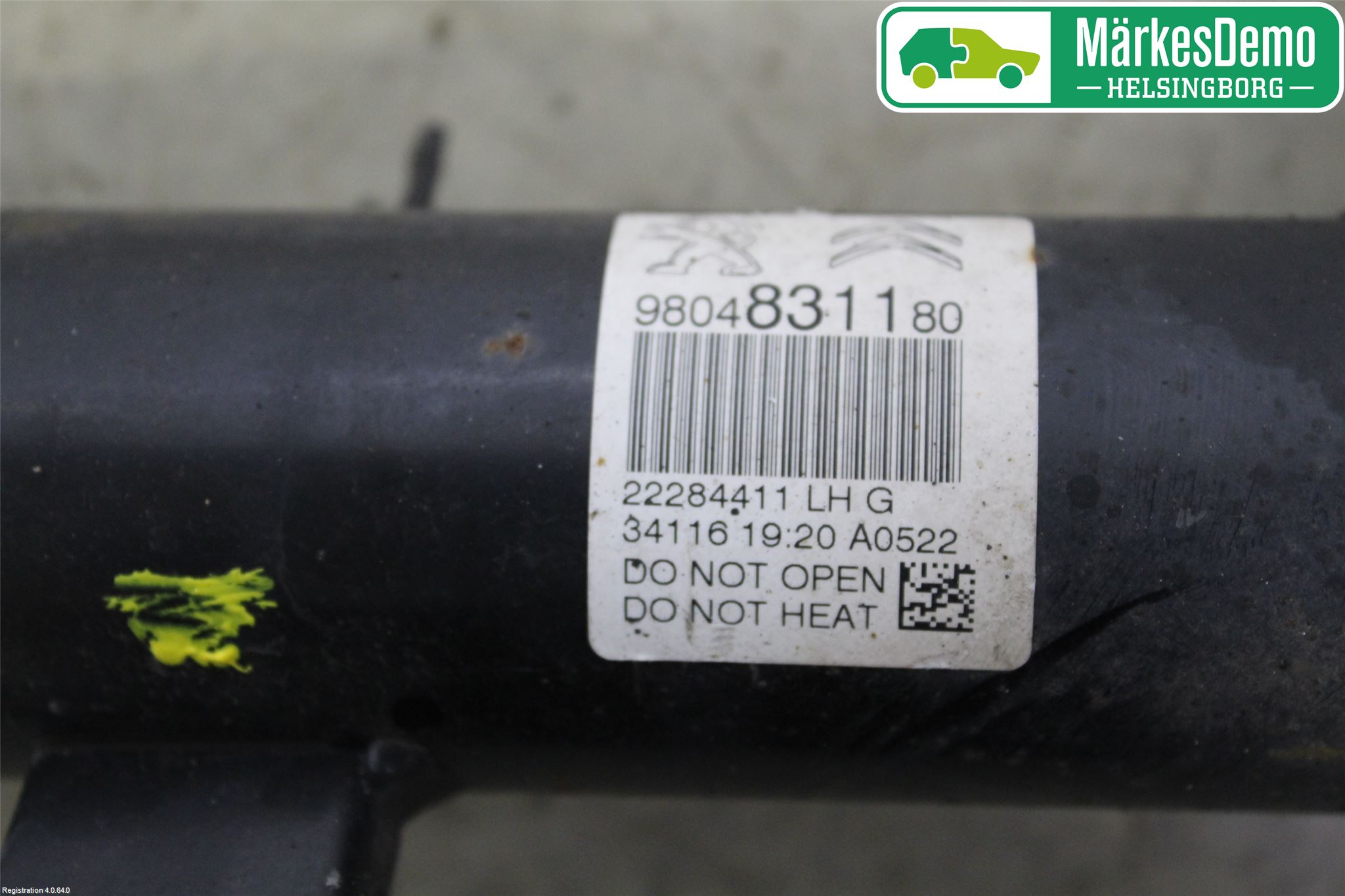 Peugeot PEUGOT 208 16-19 Fjäderben Fram Vänster