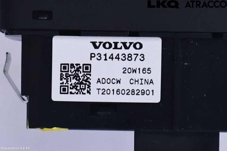 Polestar 2 20- Strömställare Baklucka