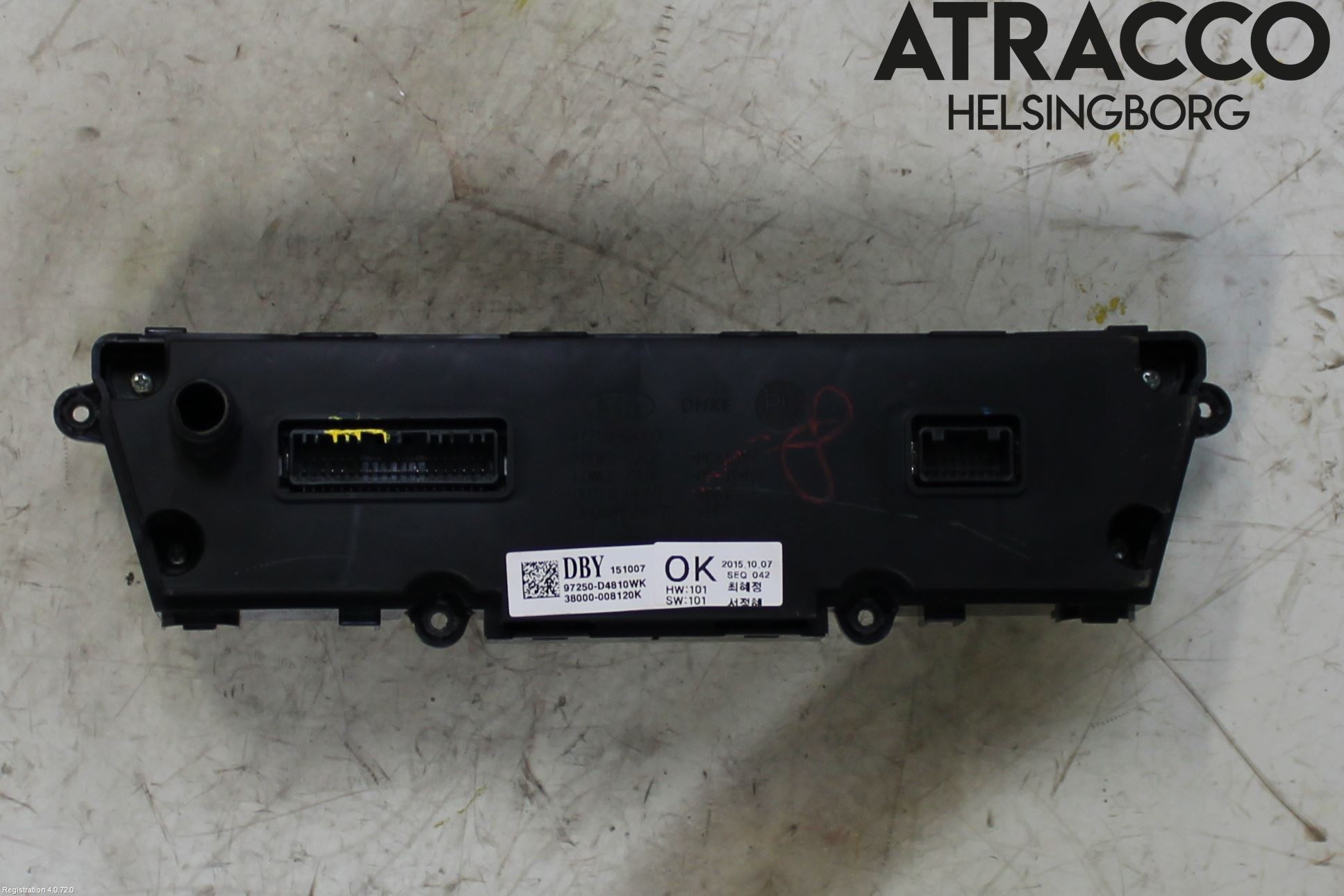 Kia OPTIMA 16-20 Ac Styrenhet Ac Manöveren