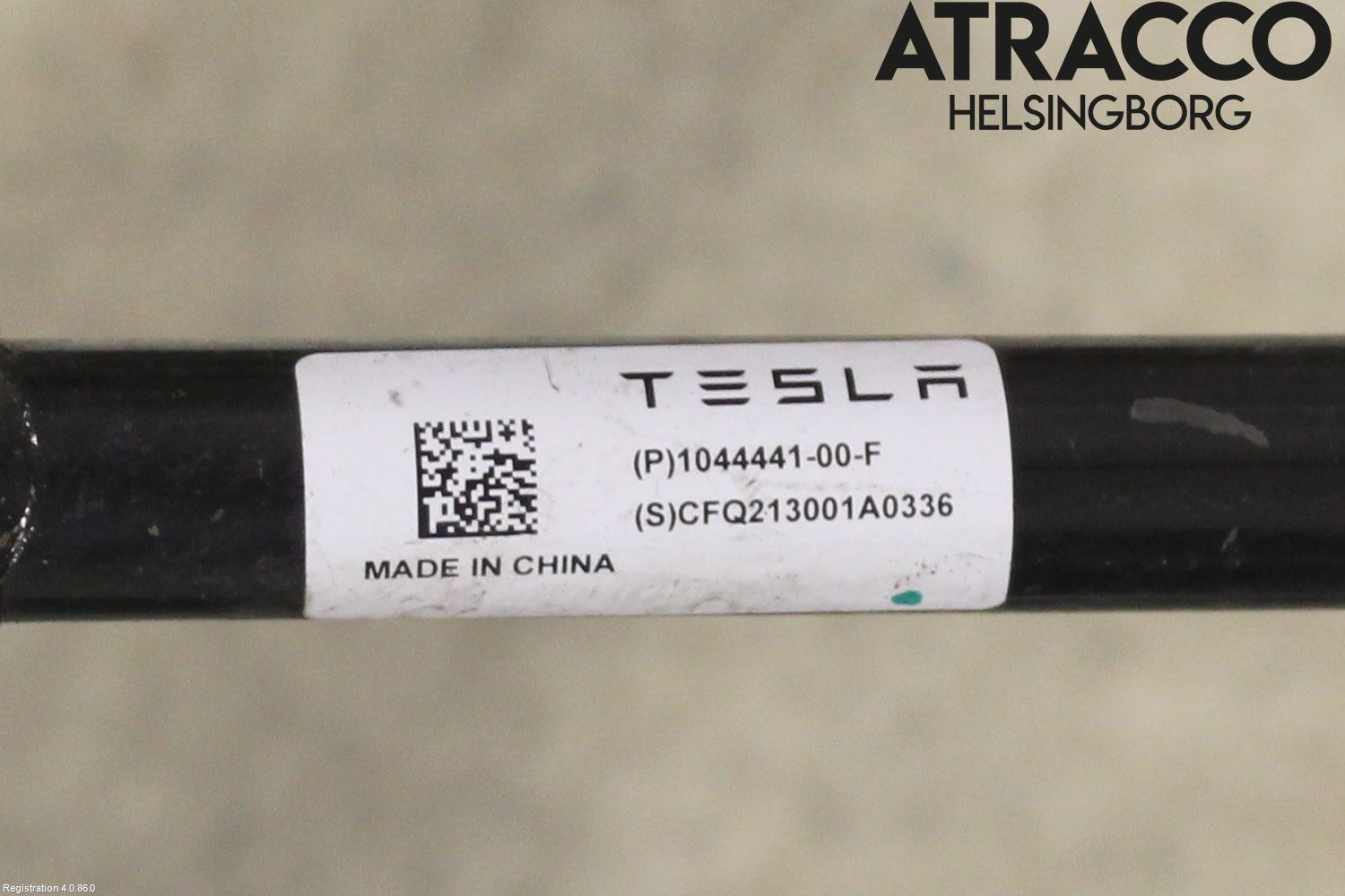 Tesla MODEL 3 17- Bärarm Bak Vänster