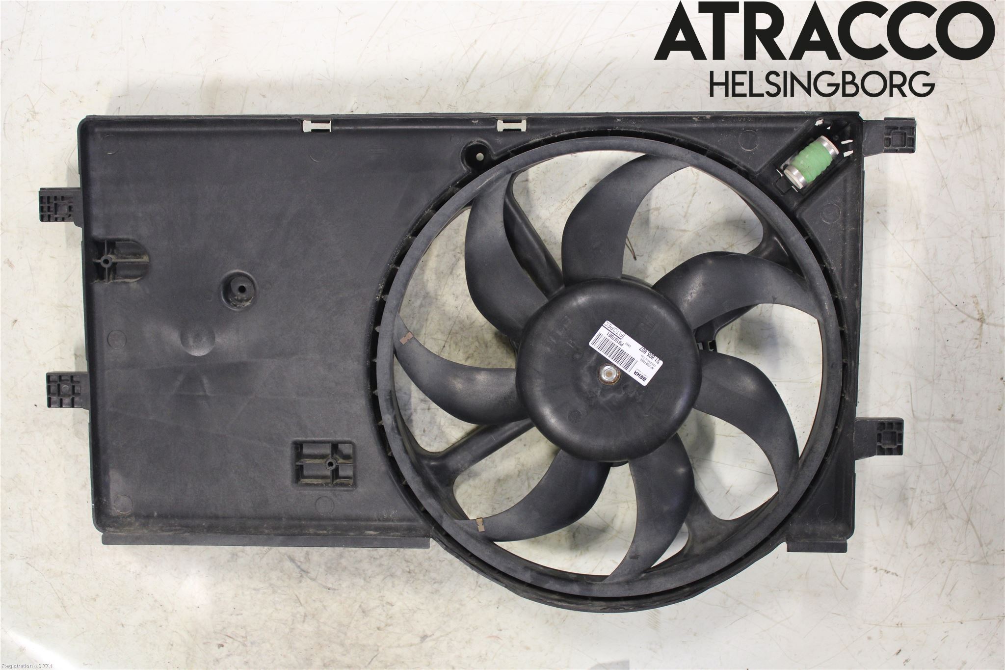 Fiat QUBO Kylfläkt El