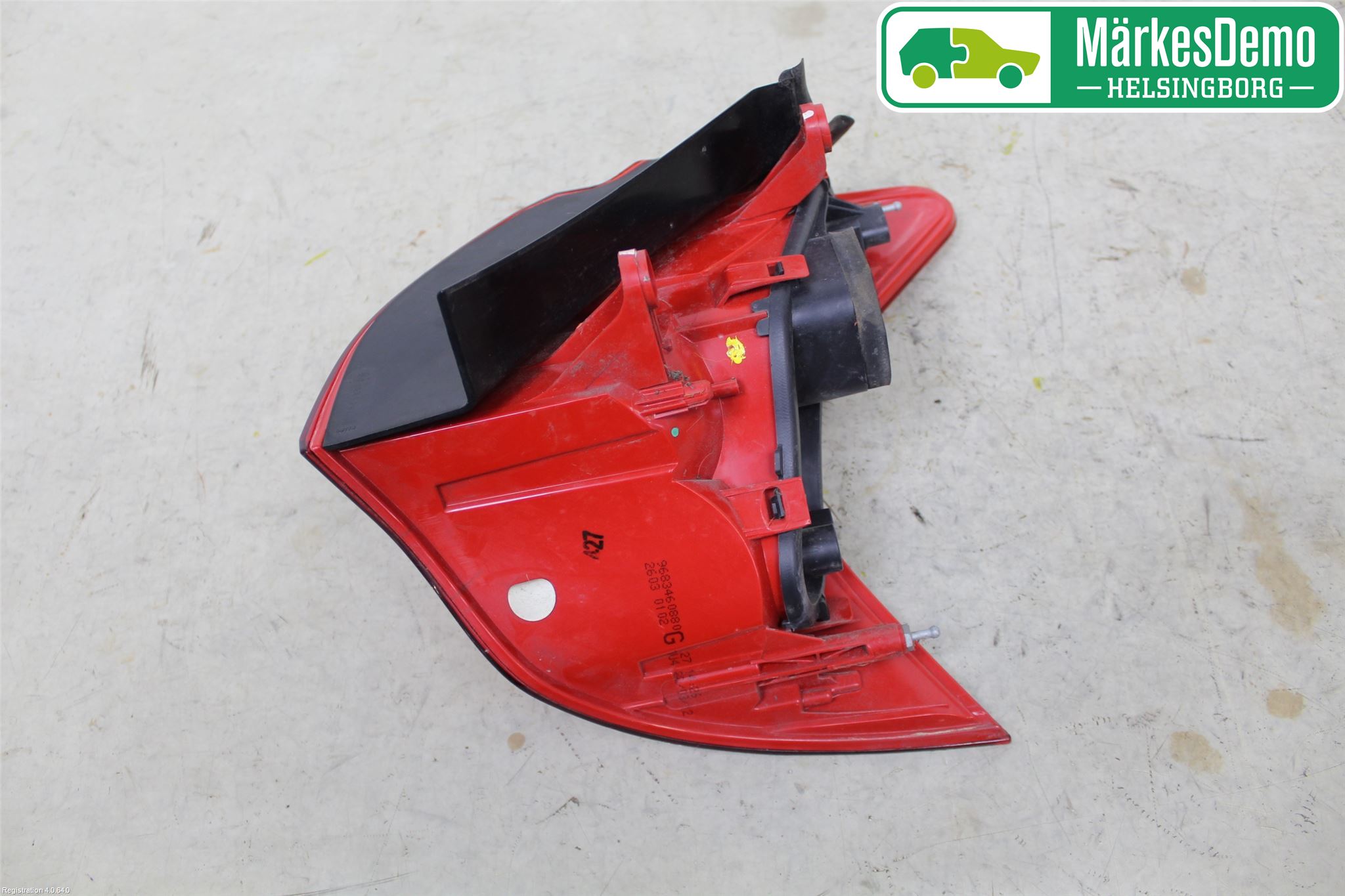 Peugeot 3008 09-16 Bakljus Vänster