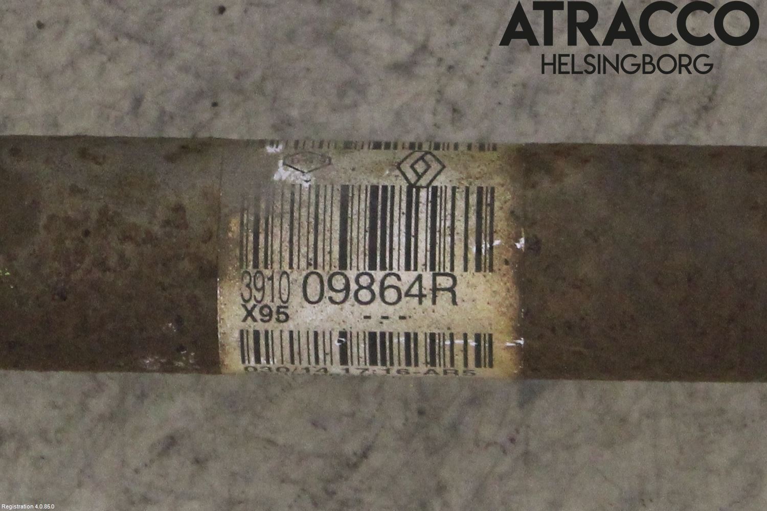 Renault MEGANE III 09-15 Drivaxel Fram Höger