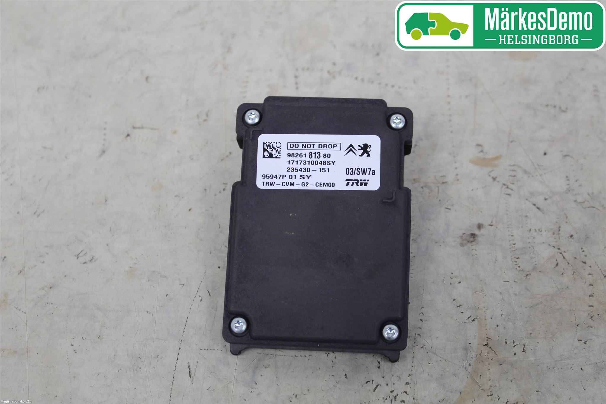 Peugeot 5008 17-24 Sensor Aktivt Kollisionsskydd