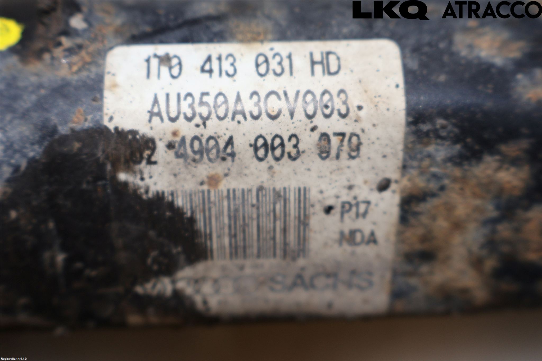 Audi A3/S3 05-13 Fjäderben Fram Höger