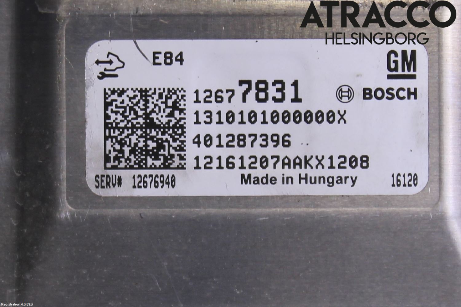 Opel KARL 16-19 Styrenhet Insprut Bensin