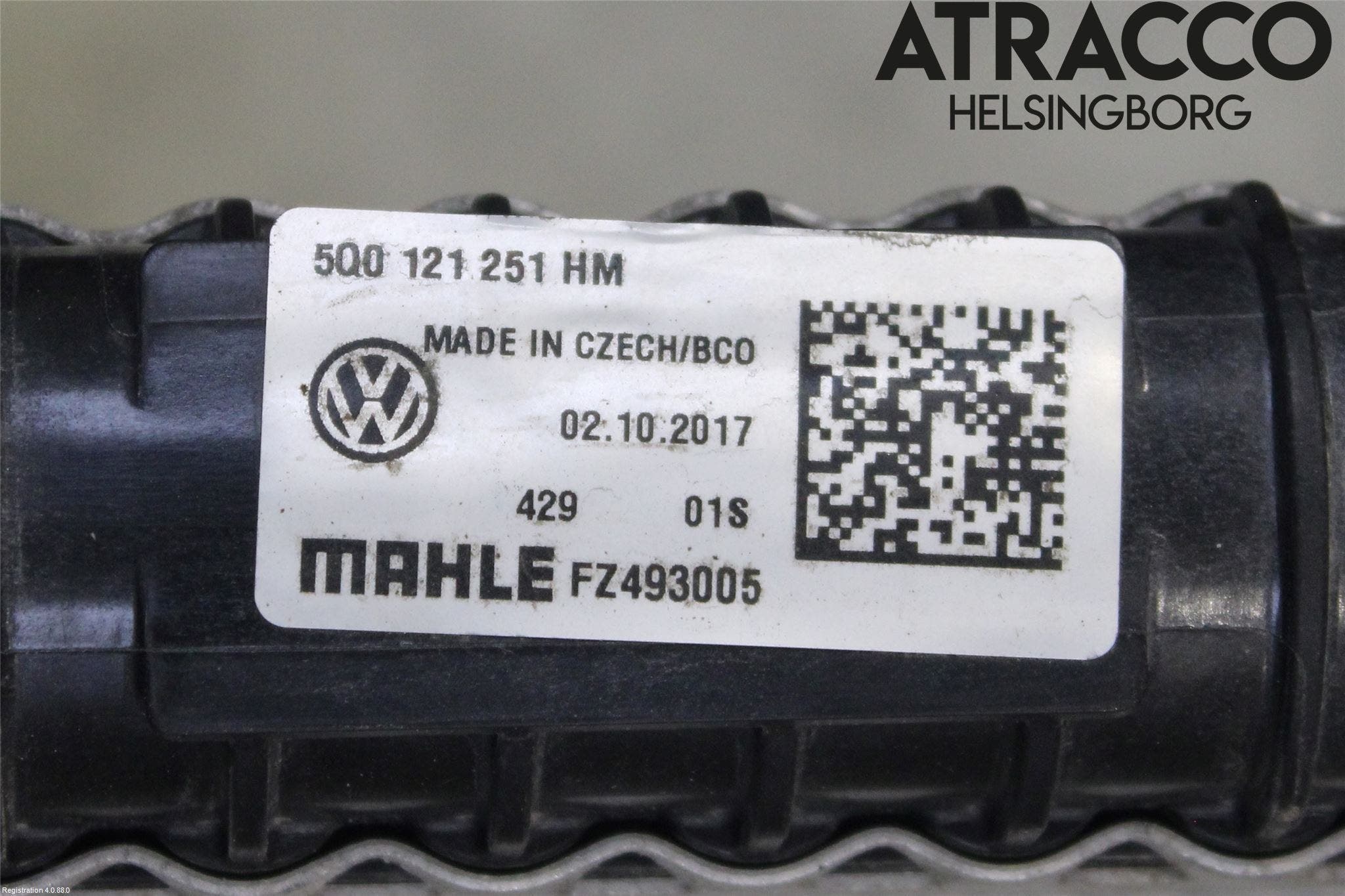 Volkswagen VW GOLF / E-GOLF VII 13-20 Kylare Aut