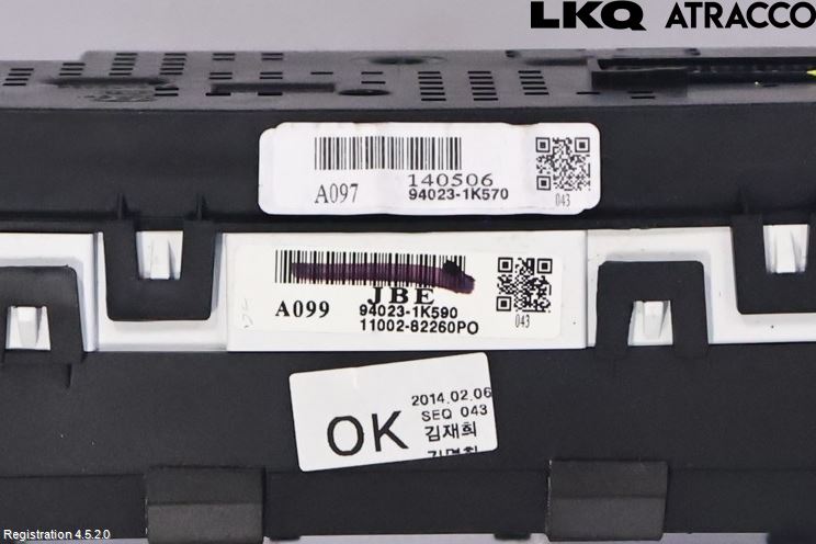 Hyundai ix20 Instrument Komb