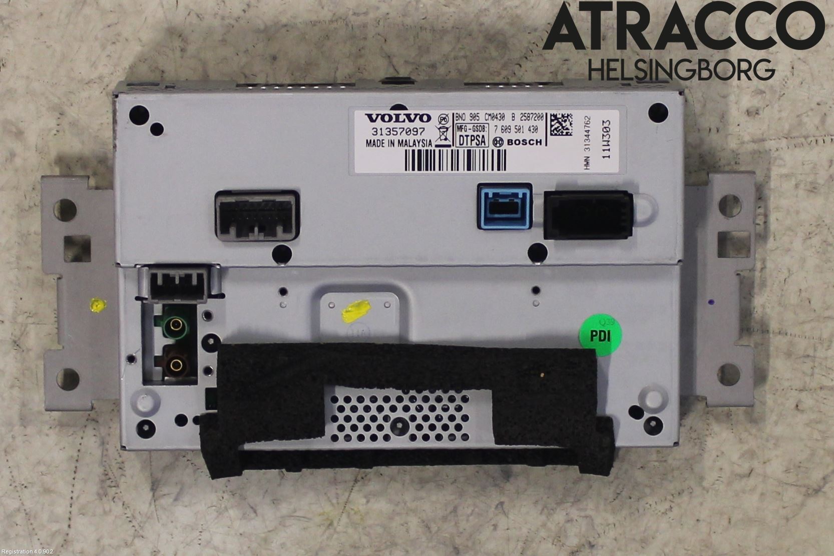 Volvo V60 11-13 Multifunktionsdisplay