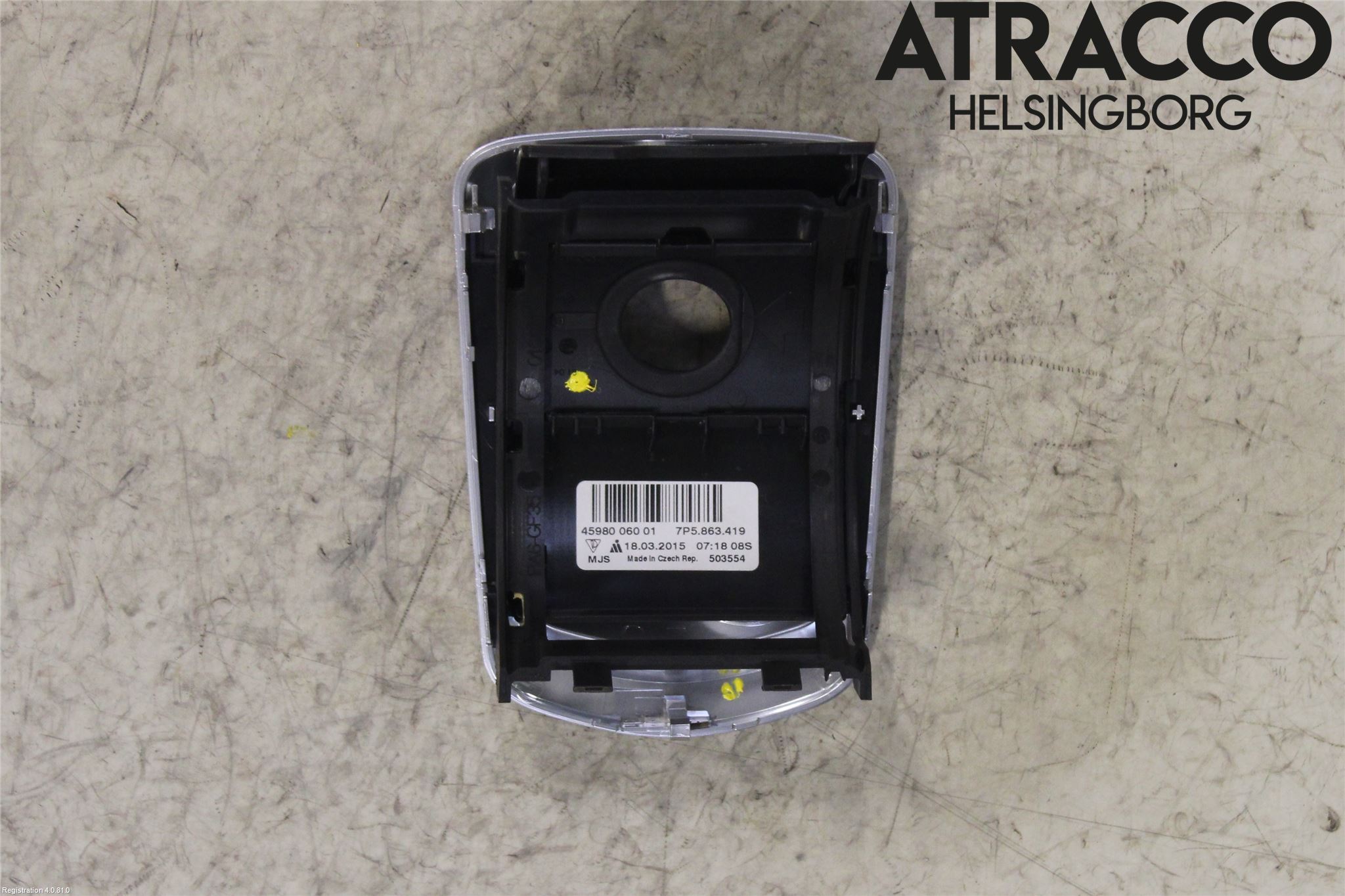 Porsche CAYENNE 03- Inredning Sarg Växelspak