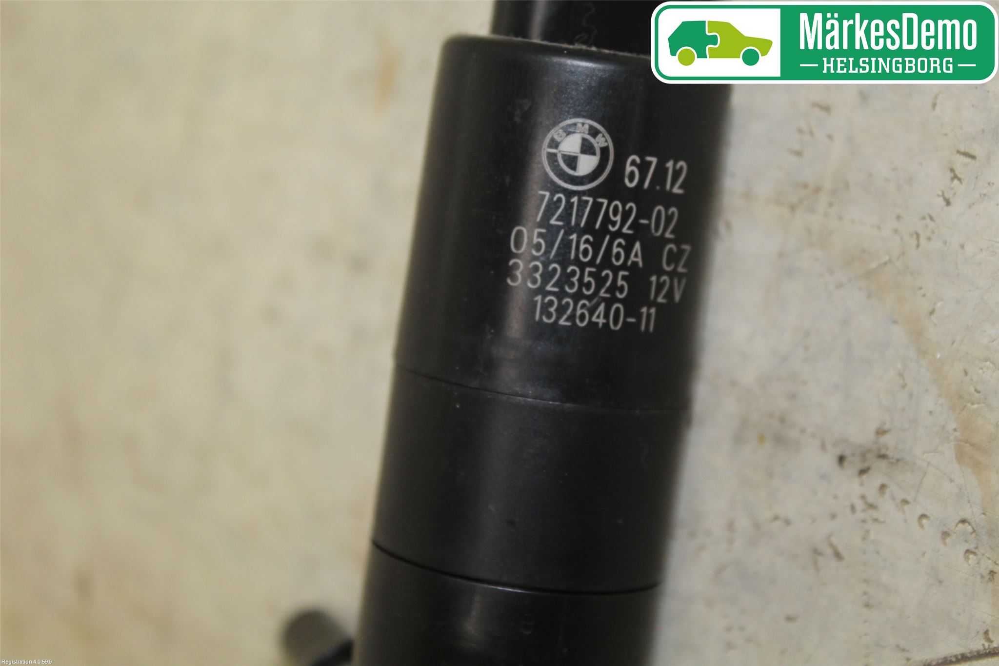 BMW 1 F20/F21 11-19 Spolarpump Högtryck