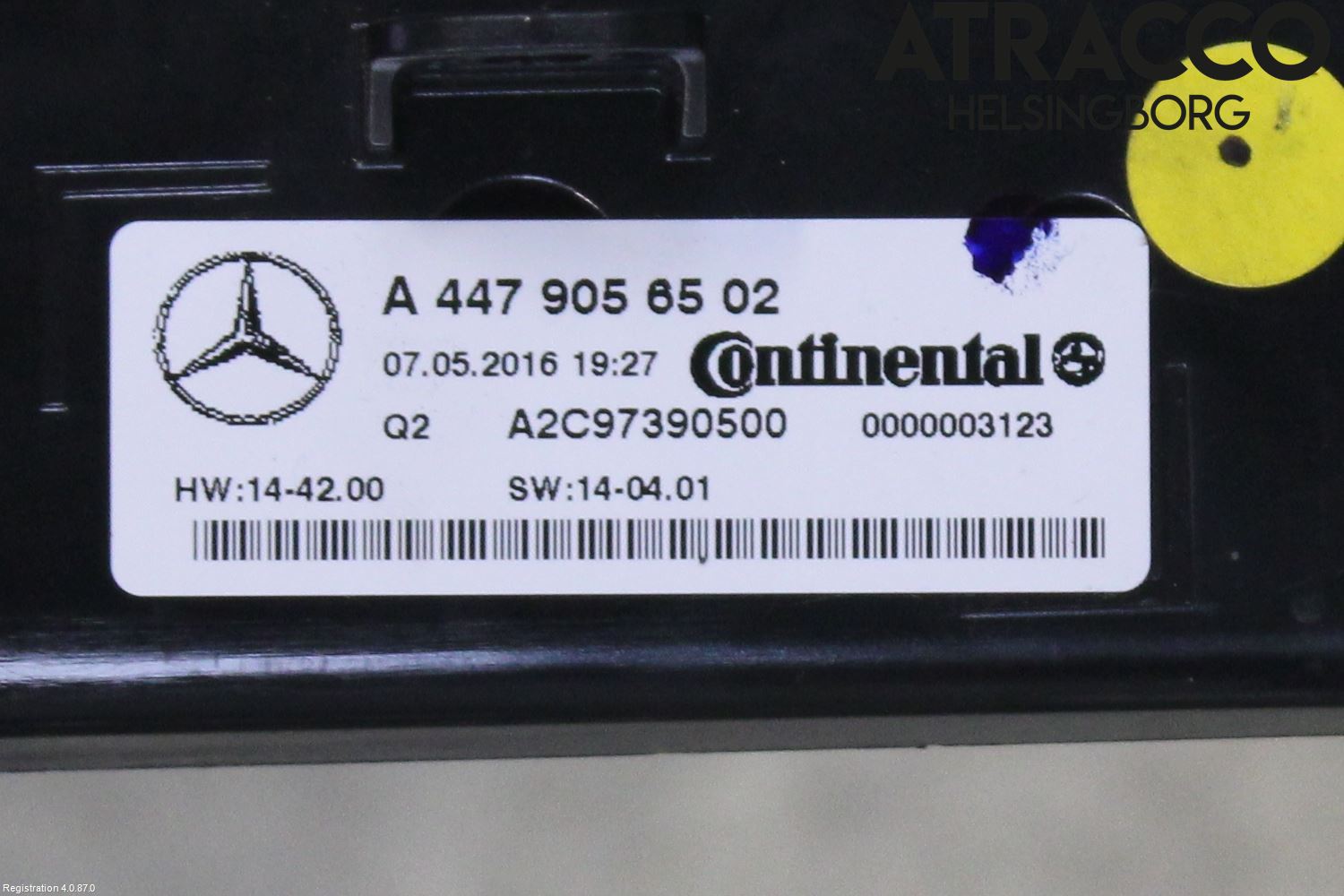 Mercedes-Benz MB VITO/V-KLASS (W640,W447,W448) 14- Ac Styrenhet Ac Manöveren