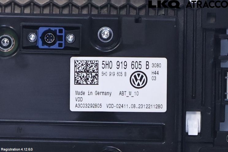 Volkswagen VW GOLF / E-GOLF VIII 20- Multifunktionsdisplay