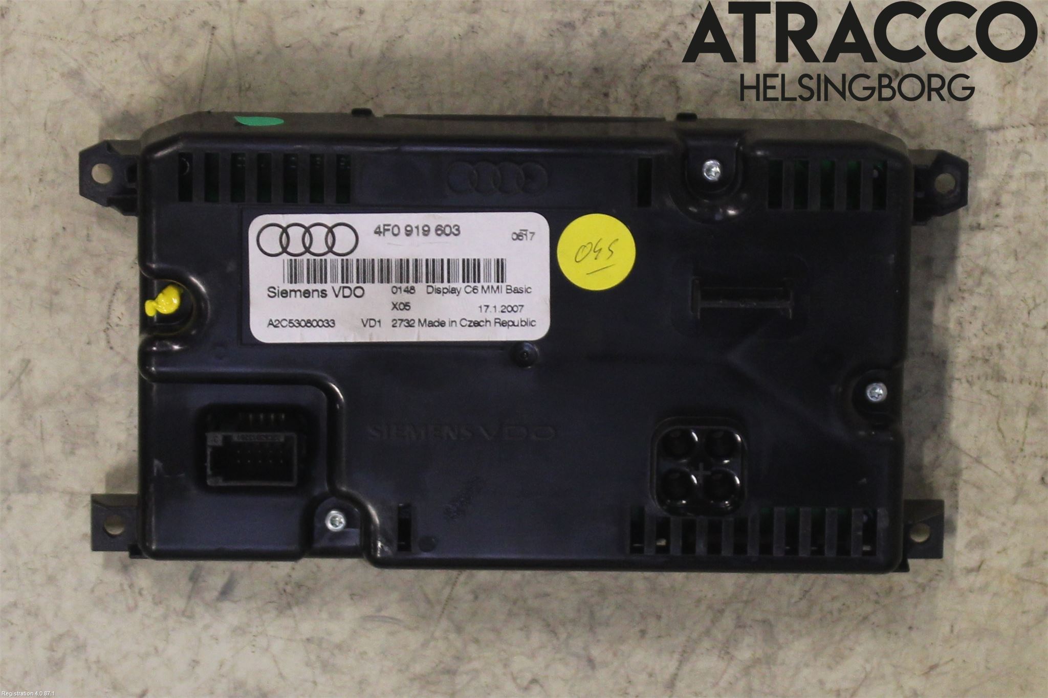 Audi A6/S6     05-11 Multifunktionsdisplay