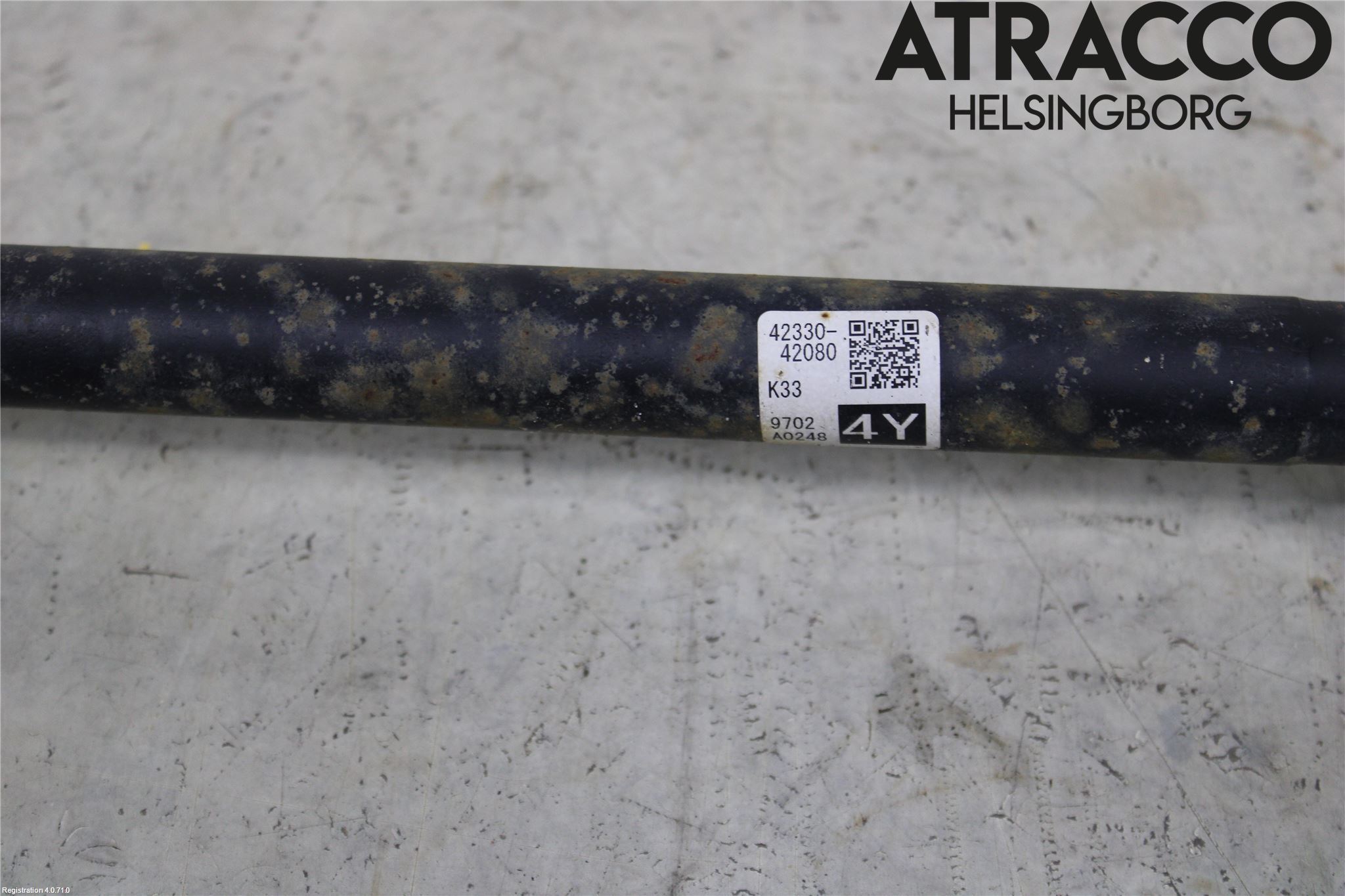 Toyota RAV4 19- Drivaxel Bak Höger