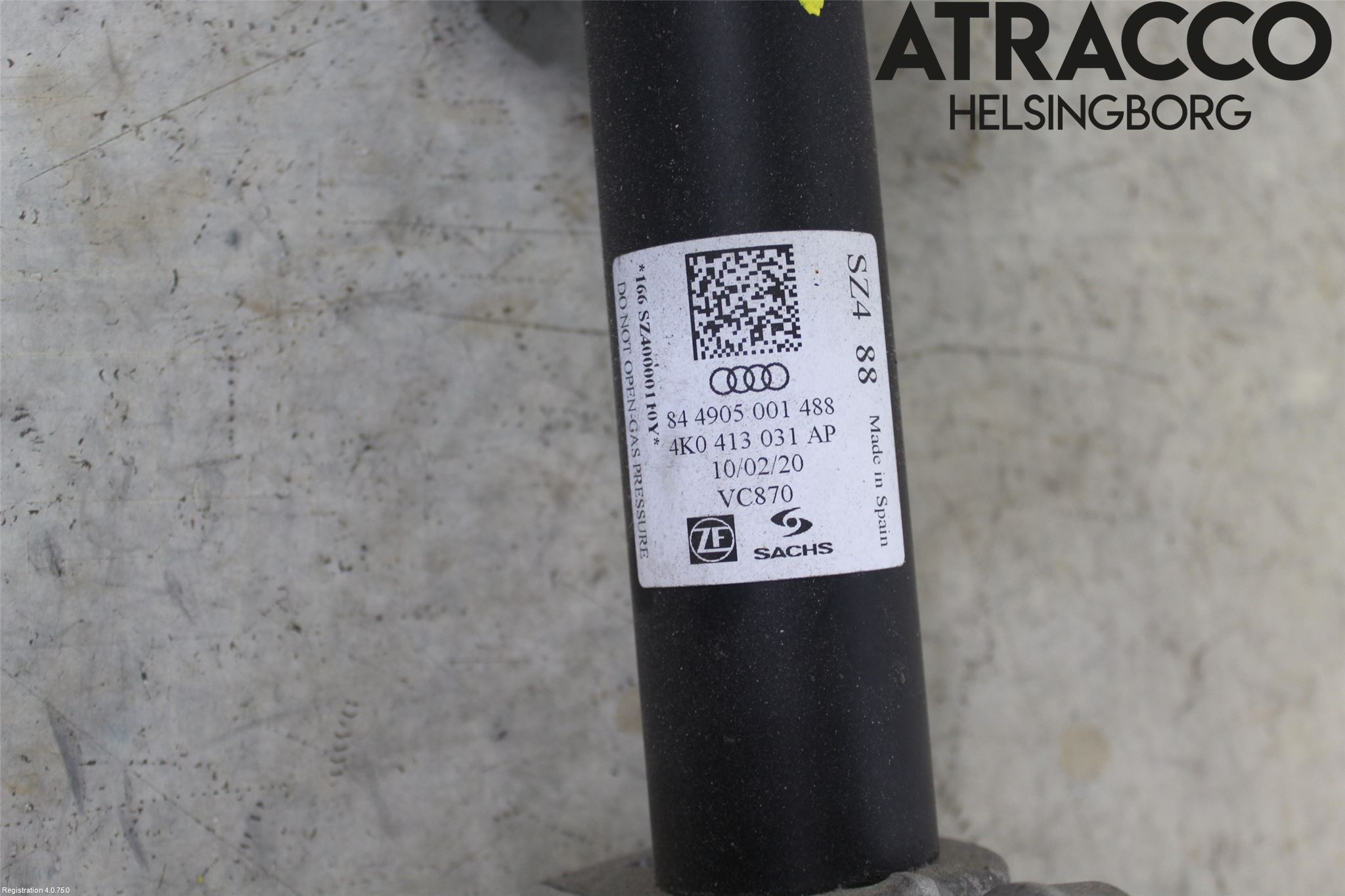 Audi A6 F2/C8 19- Fjäderben Fram Höger