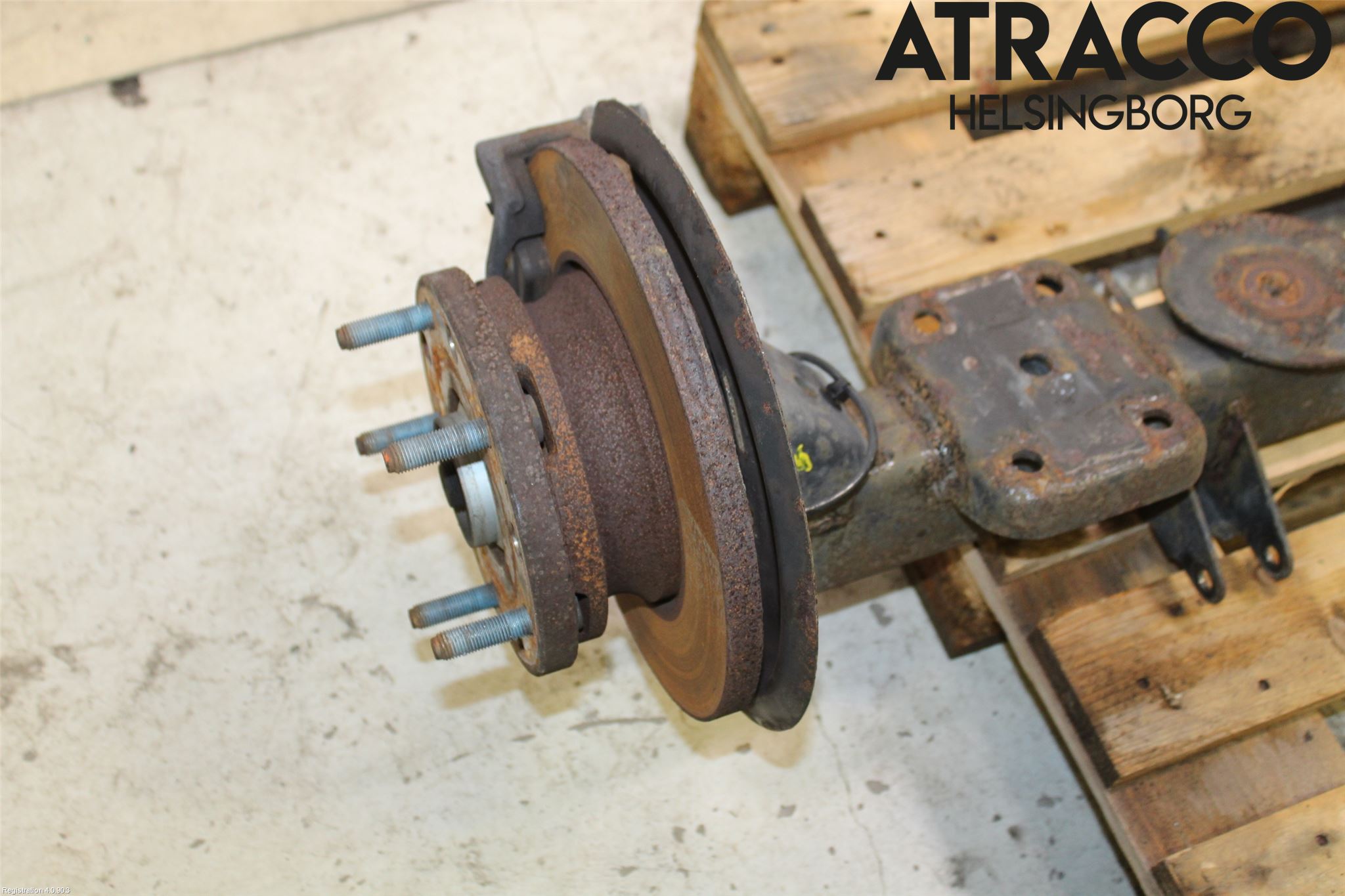 Ford TRANSIT SKÅP/BUSS 14-22 Bakaxel