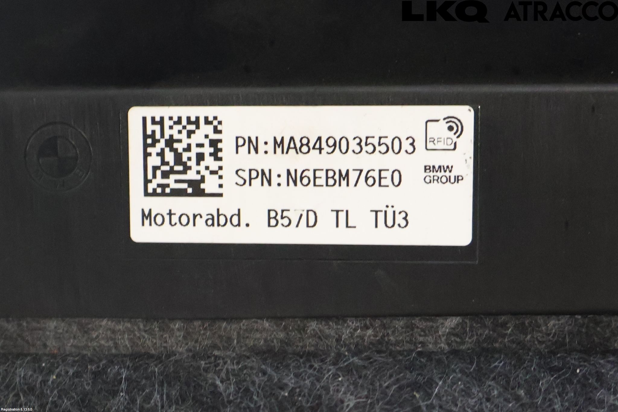 BMW X7 G07 19- Motorkåpa