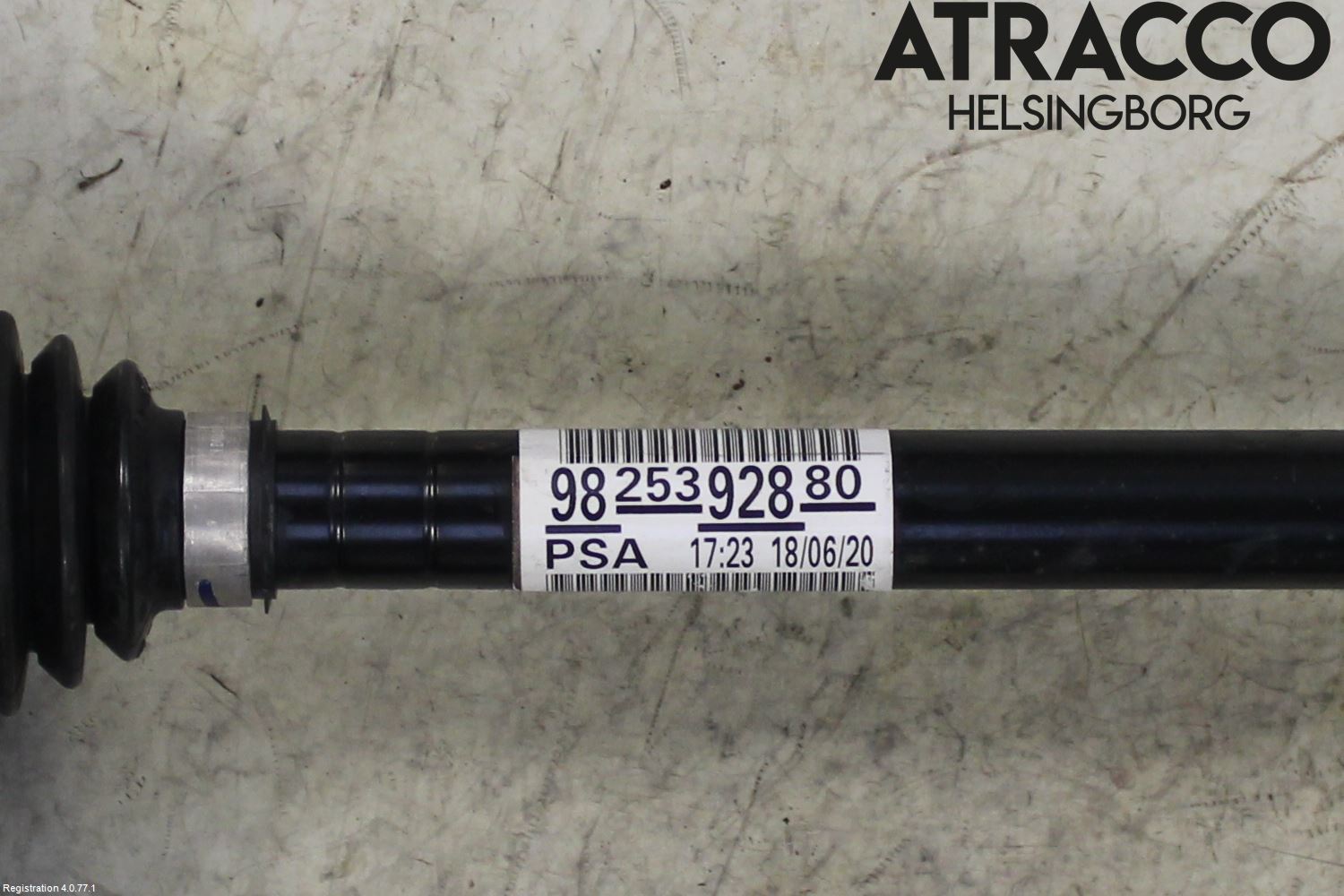 Peugeot 208/E-208 20- Drivaxel Fram Höger