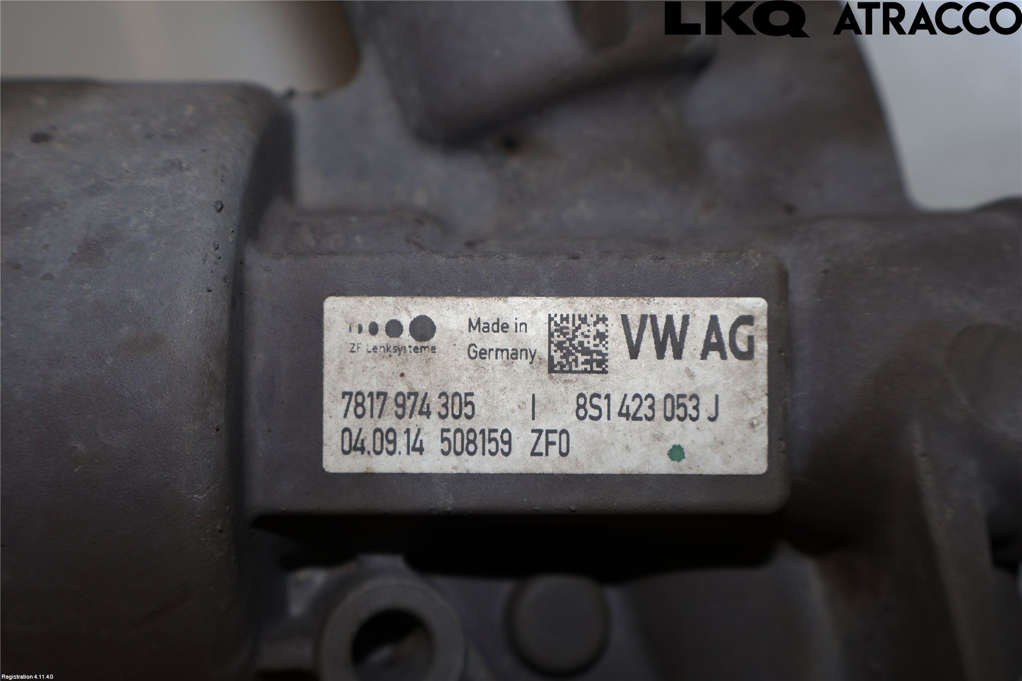 Audi TT/TTS 07-14 Styrväxel-Snäcka Elektrisk