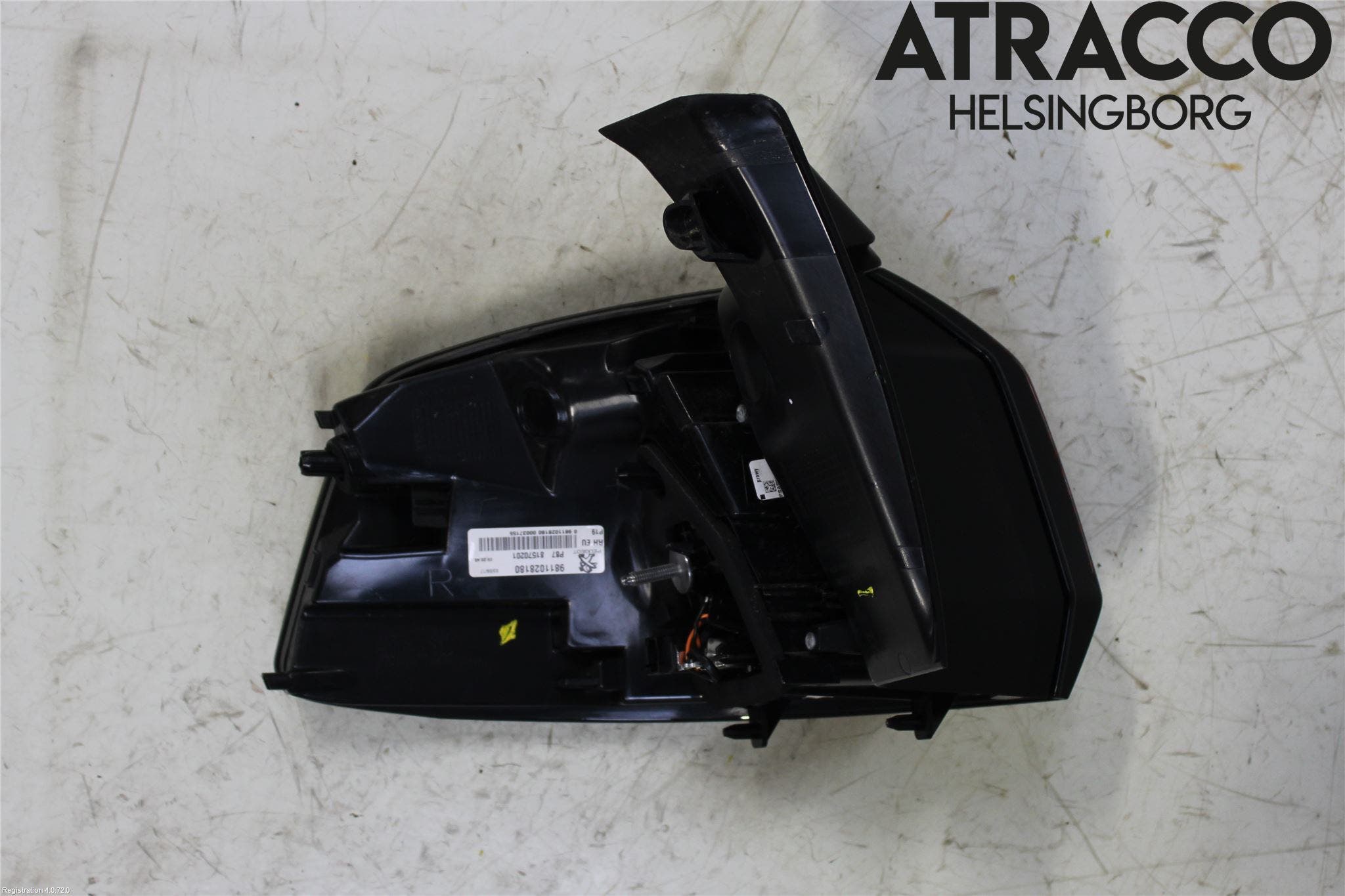 Peugeot 5008 17-24 Bakljus Höger