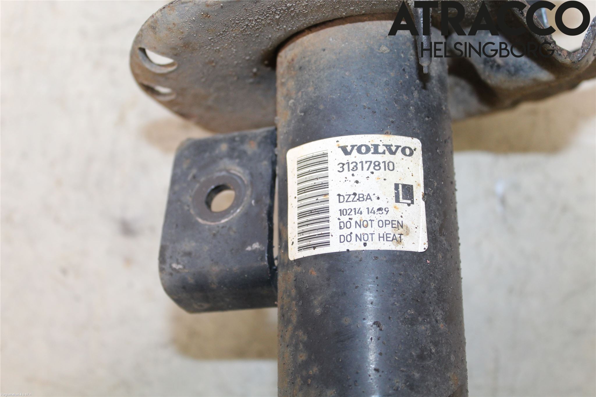 Volvo V70 14-16 Fjäderben Fram Vänster