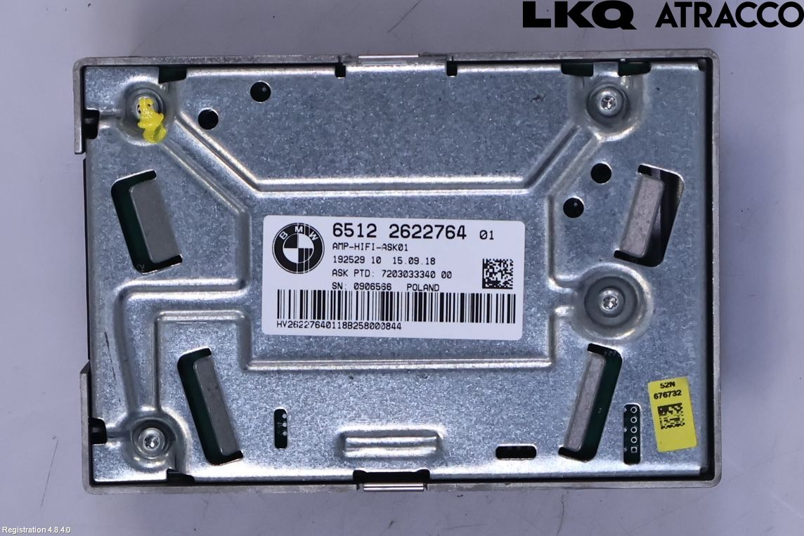 BMW 5 G30/G31/F90 17-23 Radio-Stereo Förstärkare