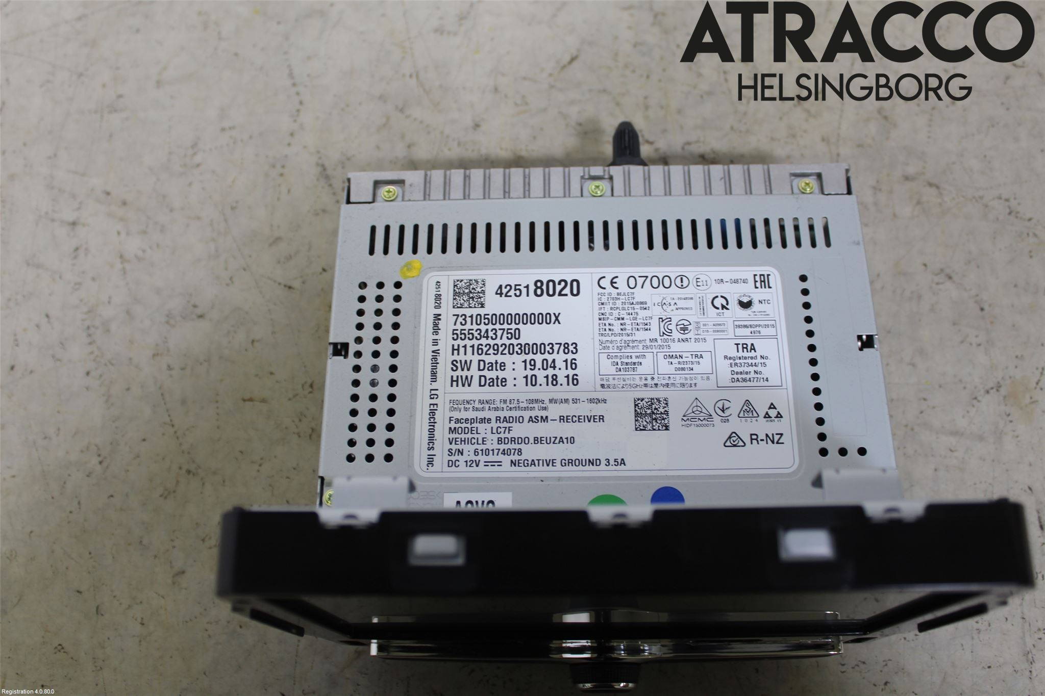 Opel CORSA E 15-19 Cd Radio - Multimediapanel