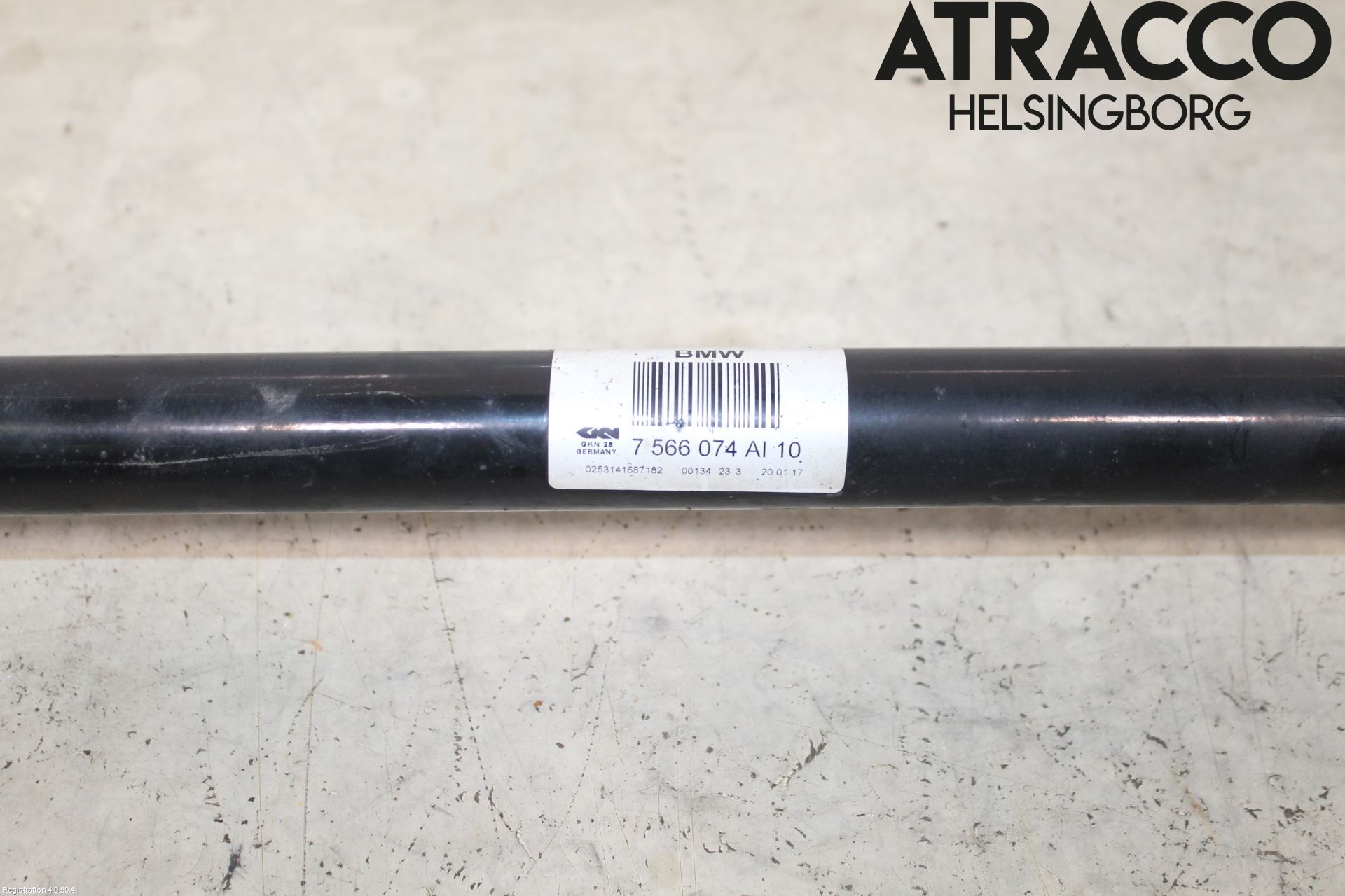 BMW 5 GT F07 09-17 Drivaxel Bak Höger