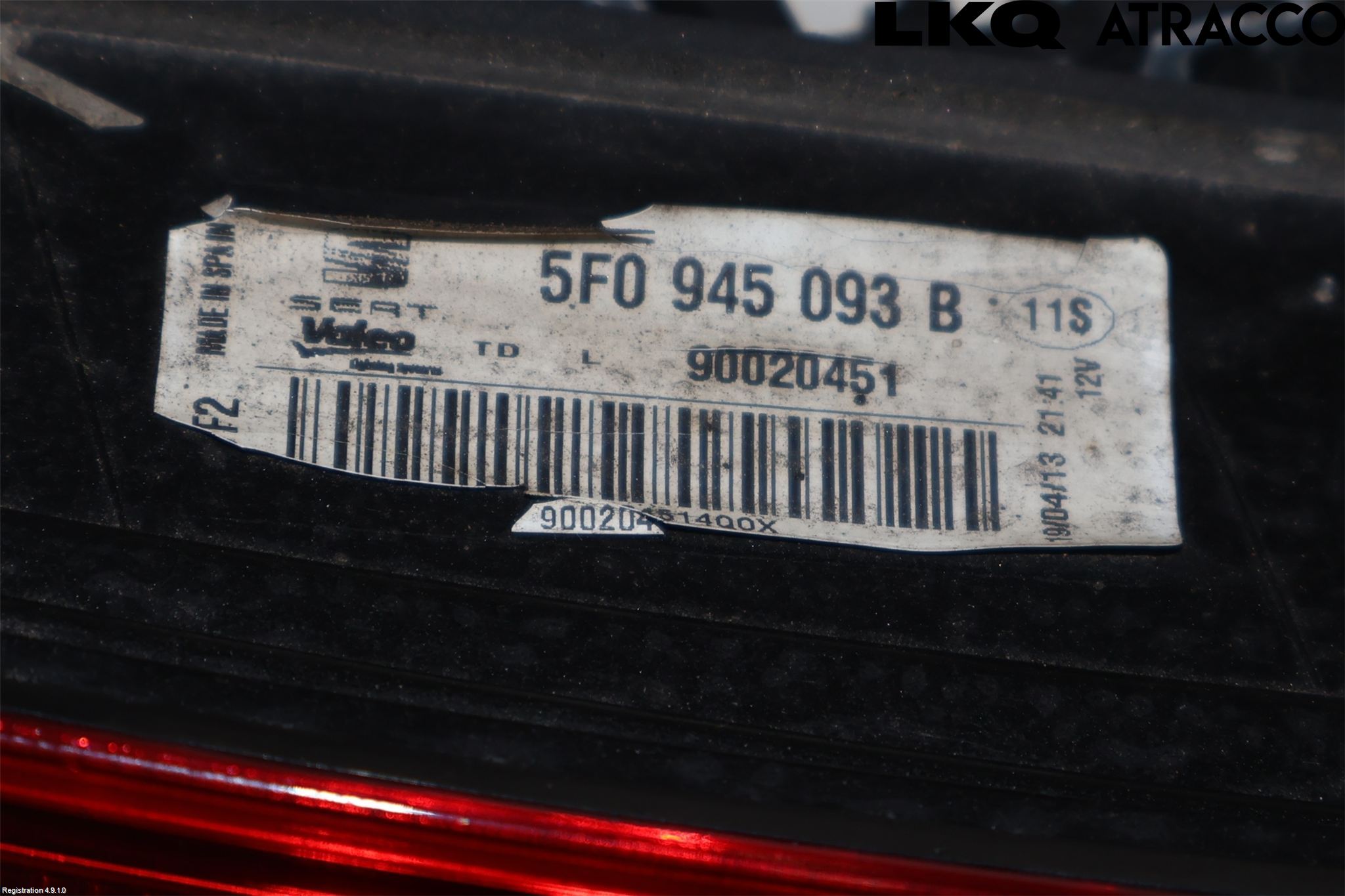 Seat LEON 13-20 Bakljus Lucka Vä