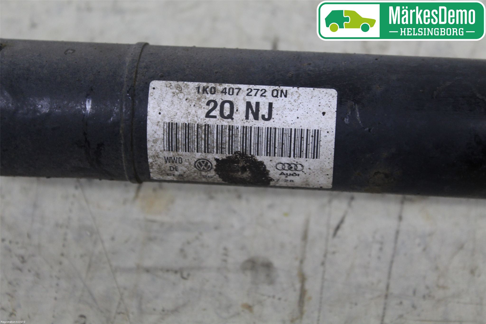 Volkswagen VW GOLF / E-GOLF VII 13-20 Drivaxel Fram Höger