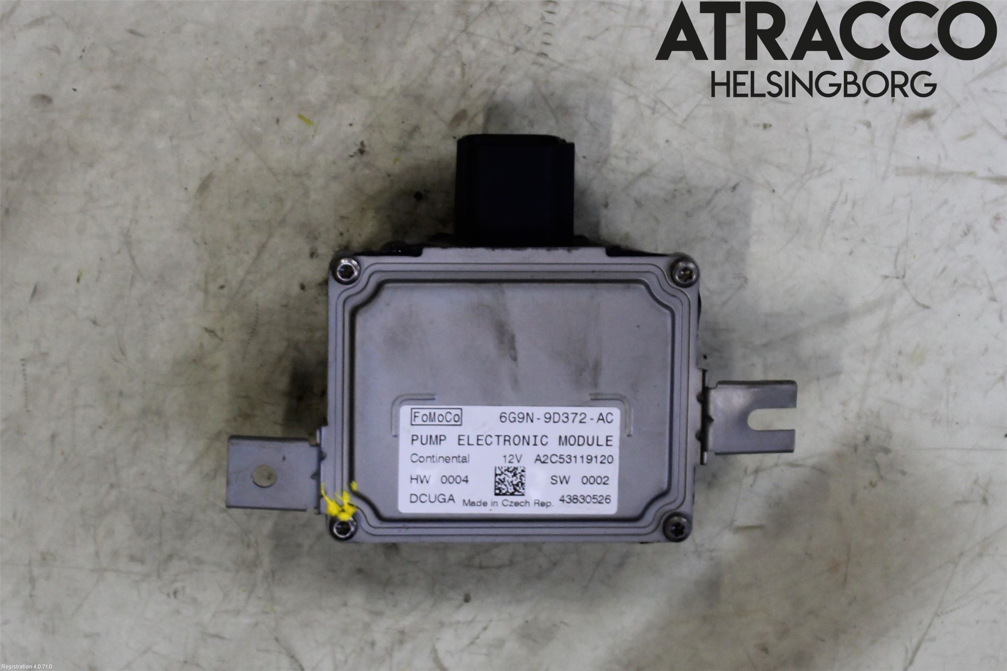 Volvo V60 14-18 Styrenhet Bränslepump