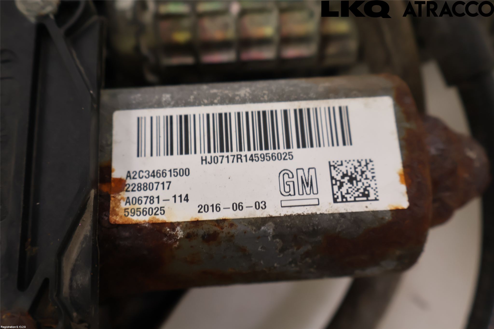 Opel INSIGNIA 09-16 Parkeringsbroms Elmanövrerad