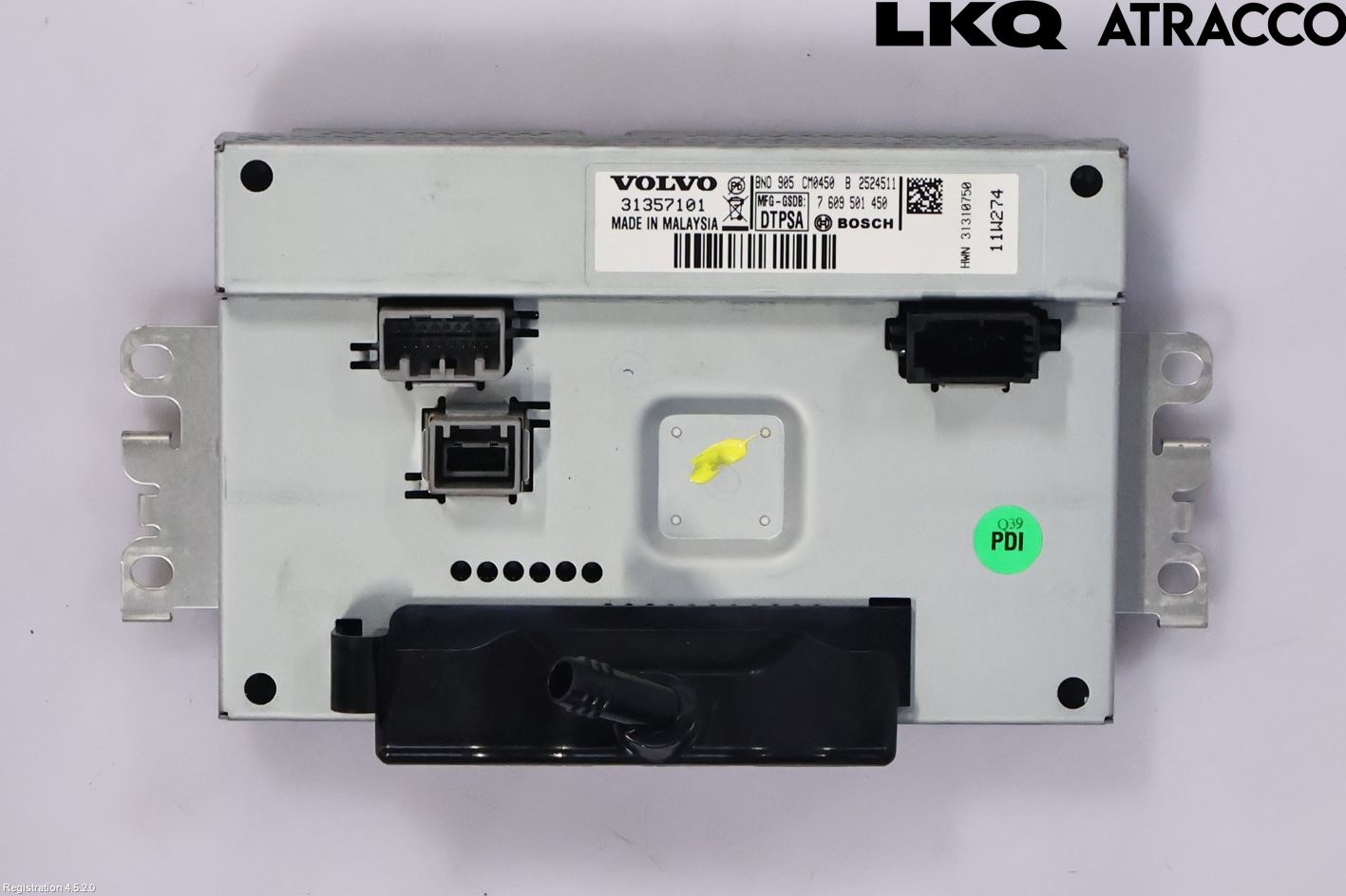 Volvo V70 08-13 Multifunktionsdisplay