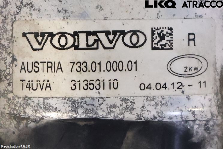 Volvo C30 10-13 Dimljus-Varselljus Fram