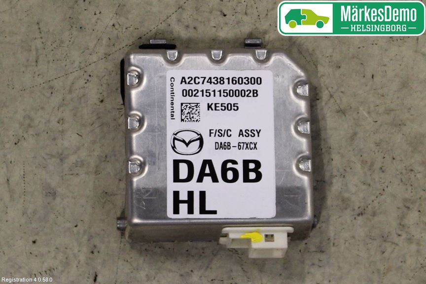 Mazda 2 (DJ) 15-22 Sensor Aktivt Kollisionsskydd