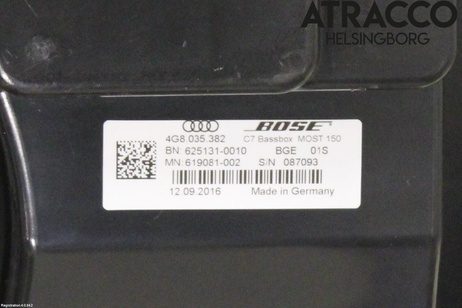 Audi A6/S6 4G 11-18 Högtalare