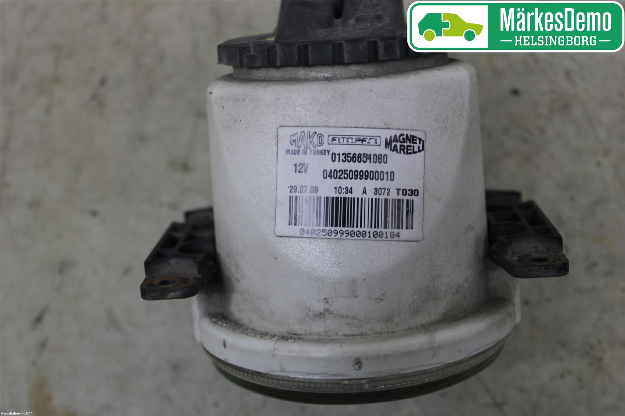 Citroen NEMO Dimljus-Varselljus Fram